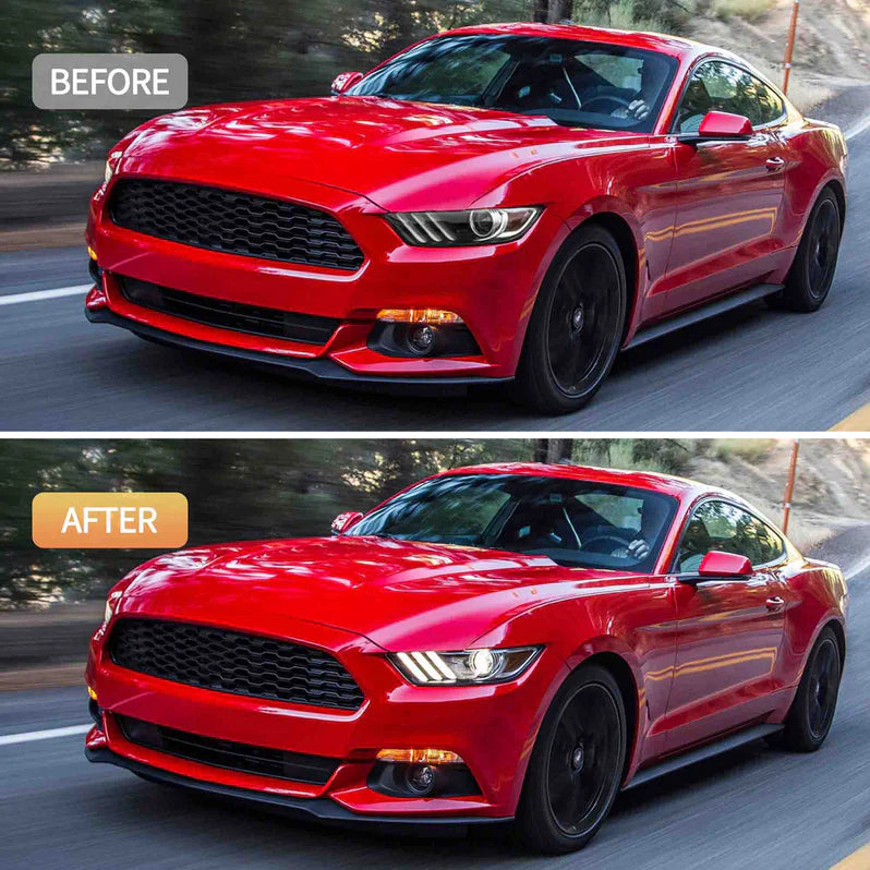 VLAND Headlights For 2015 2016 2017 Ford Mustang (S550) Canada