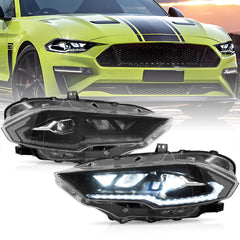 Clearance-VLAND LED Headlights For Ford Mustang 2018-2023 Canada