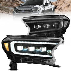 VLAND LED Matrix Headlights for 2016-2022 Ford Ranger PX