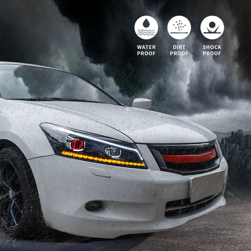 VLAND LED Headlights For 2008-2012 Honda Accord Canada