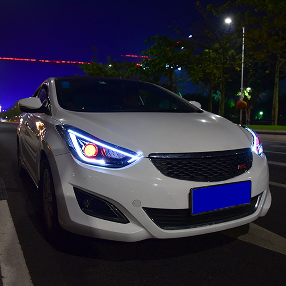 VLAND LED Headlights for Hyundai Elantra Sedan/Coupe 2011-2015 Canada