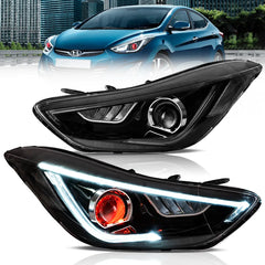VLAND LED Headlights for Hyundai Elantra Sedan/Coupe 2011-2015 Canada