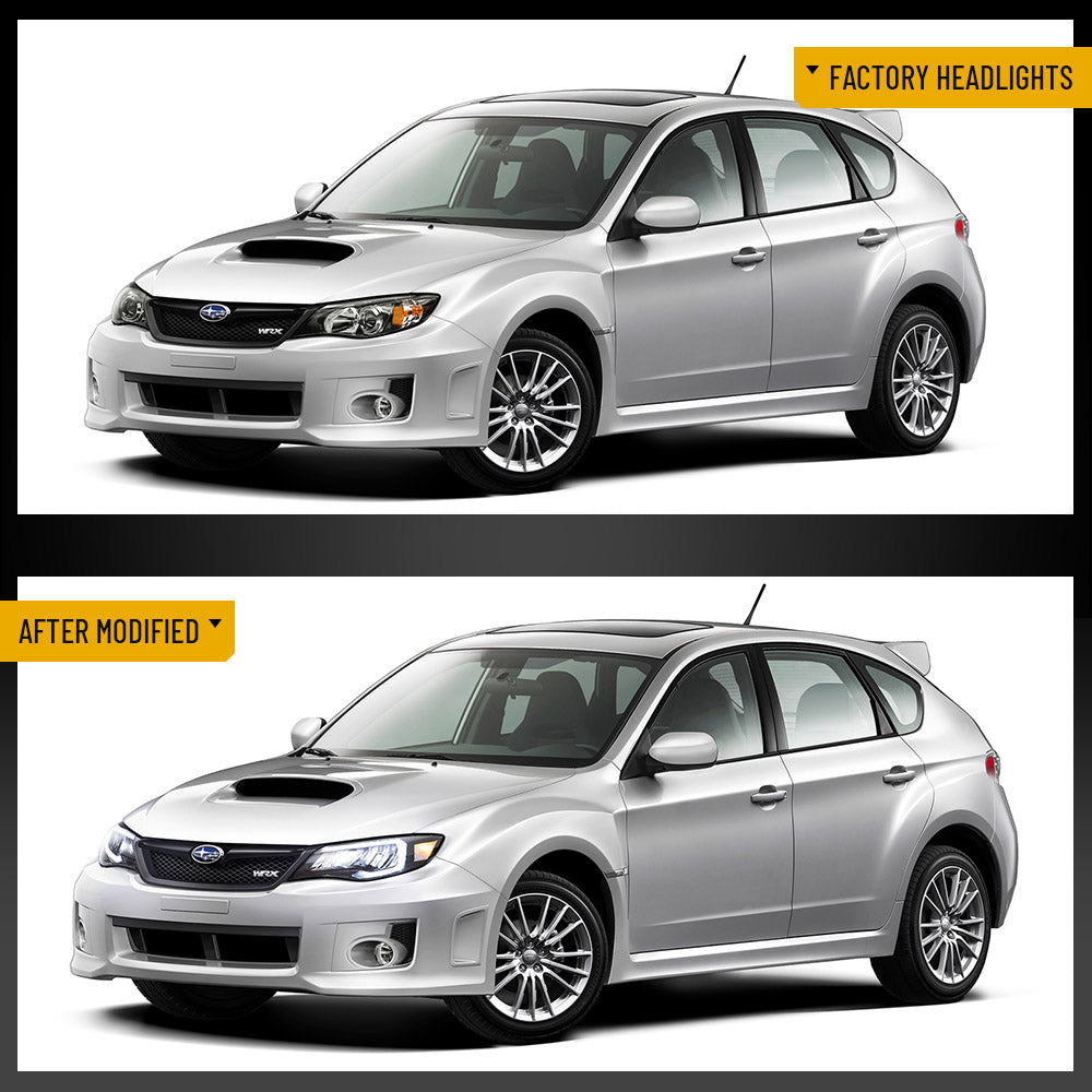 VLAND LED Headlights For 2008-2014 Subaru Impreza WRX Canada