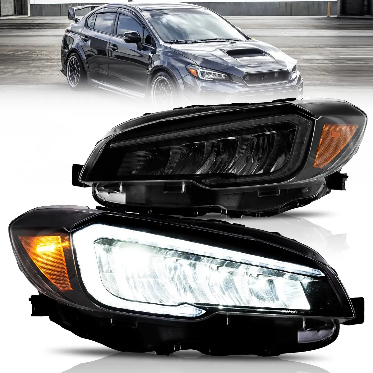 VLAND LED Headlights for 2015-2021 Subaru WRX Canada