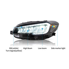 VLAND LED Headlights for 2015-2021 Subaru WRX Canada