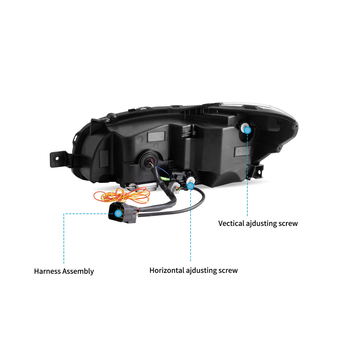 VLAND LED Headlights for 2015-2021 Subaru WRX Canada