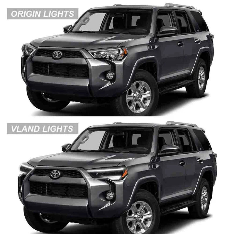 VLAND LED 4-Matrix Headlights For 2014-2024 Toyota 4Runner Canada