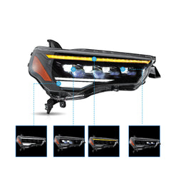 VLAND LED 4-Matrix Headlights For 2014-2024 Toyota 4Runner Canada