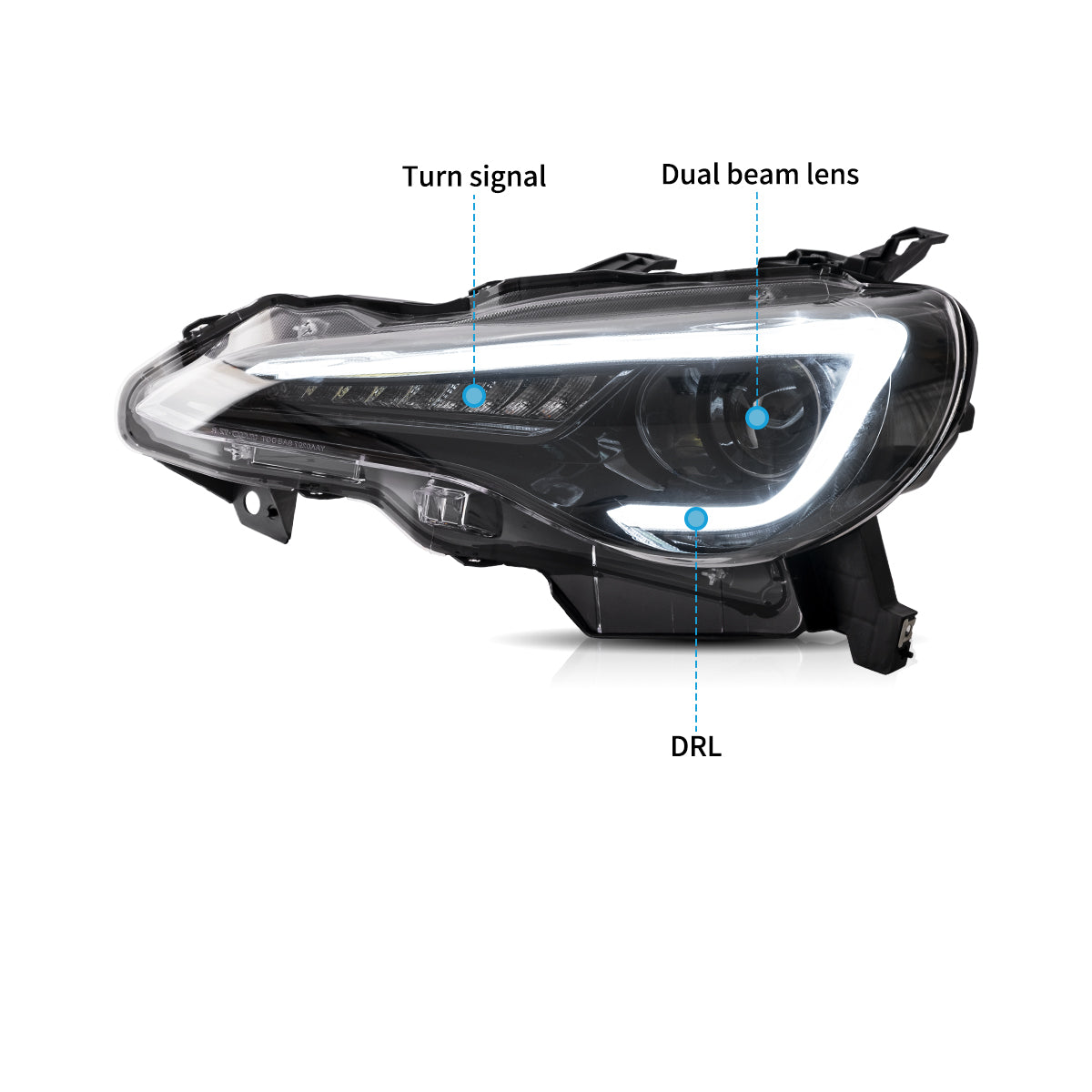 VLAND LED Headlights For 2012-2021 Toyota 86 & Subuaru BRZ & Scion FR-S Canada