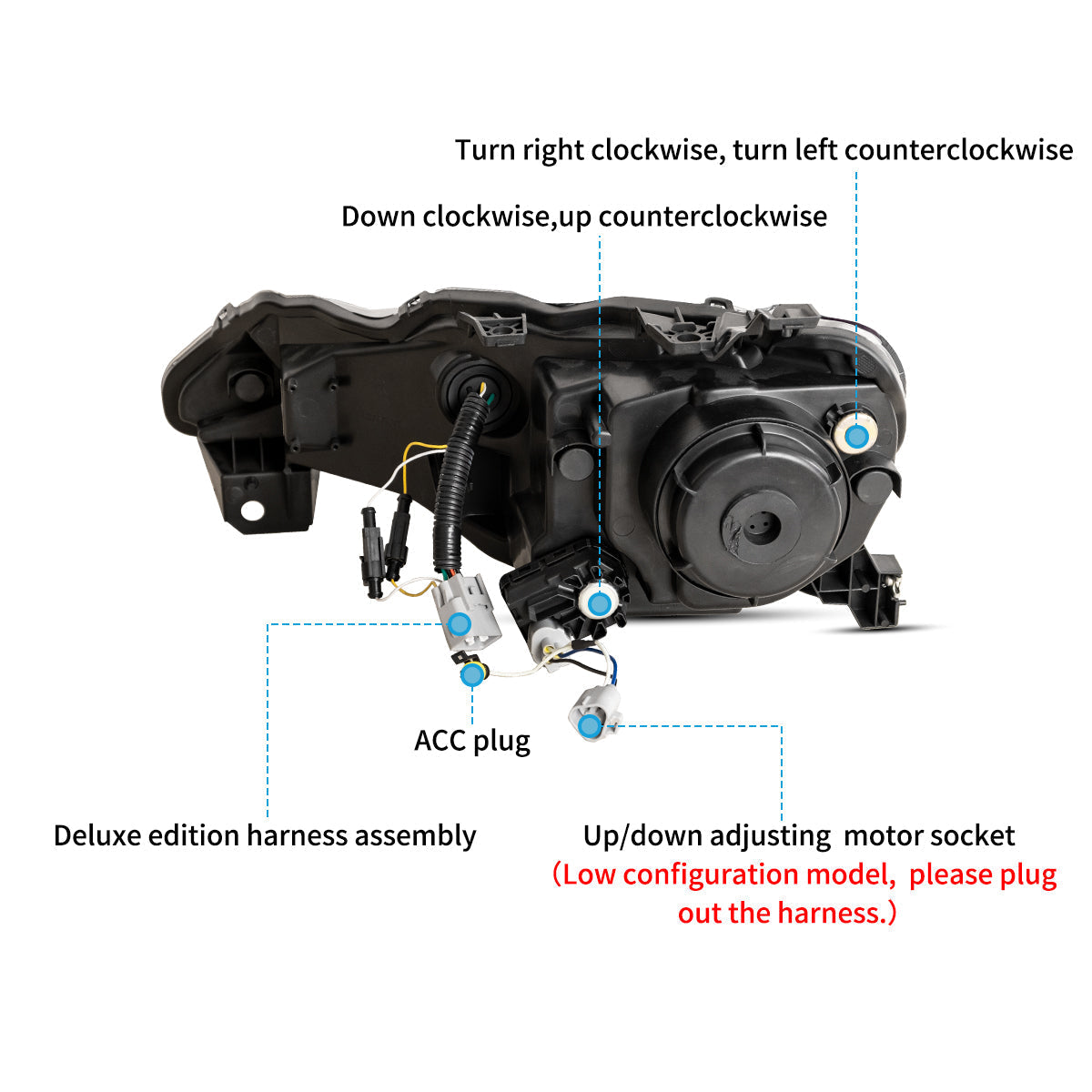 VLAND LED Headlights For 2012-2021 Toyota 86 & Subuaru BRZ & Scion FR-S Canada