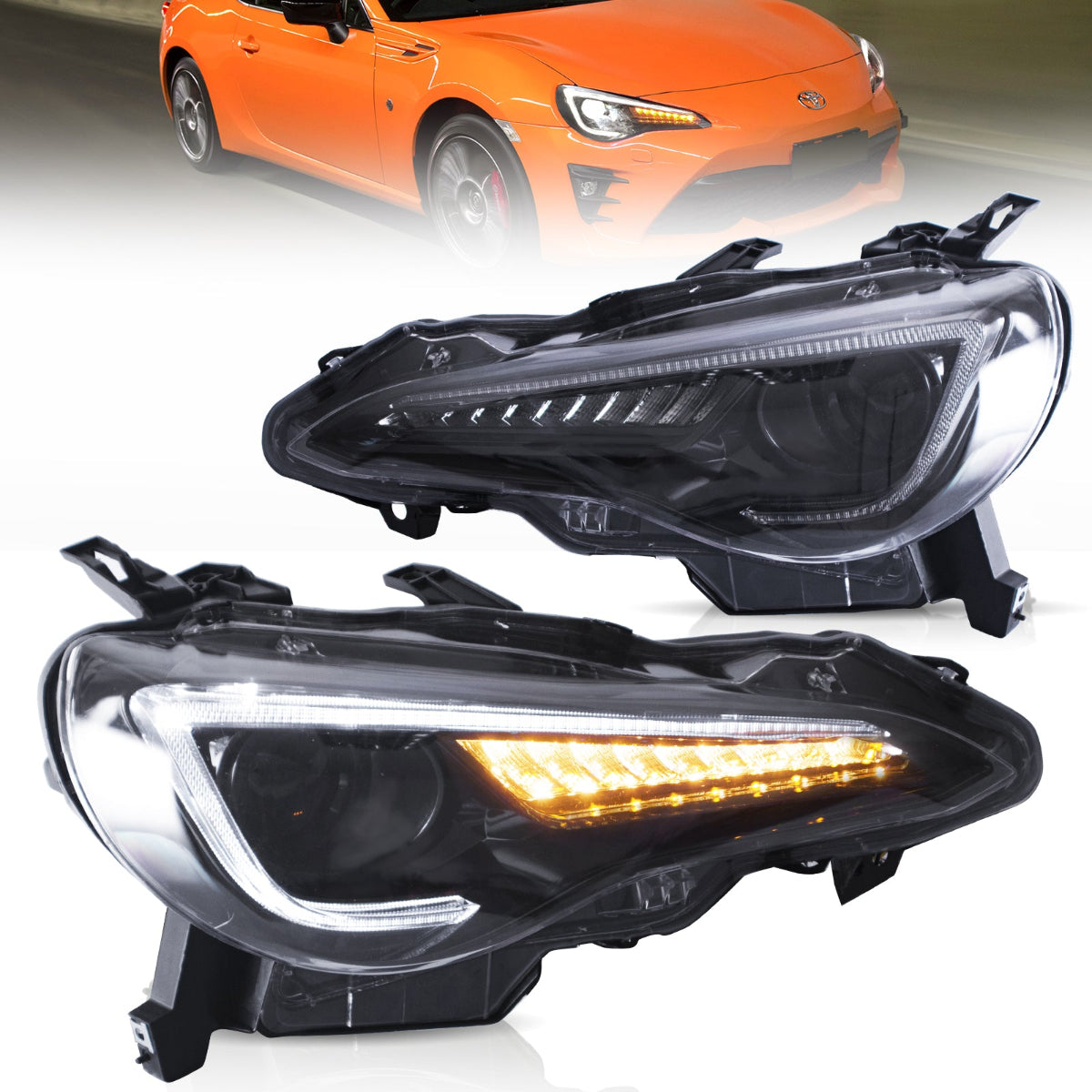 VLAND LED Headlights For 2012-2021 Toyota 86 & Subuaru BRZ & Scion FR-S Canada
