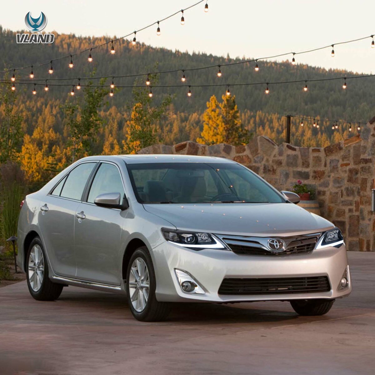 VLAND LED Headlights For 2010 2011  Toyota Camry
