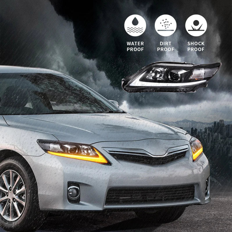 VLAND LED Headlights For 2010 2011  Toyota Camry
