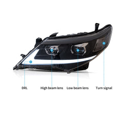 VLAND LED Headlights for 2012-2014 Toyota Camry Sedan Canada