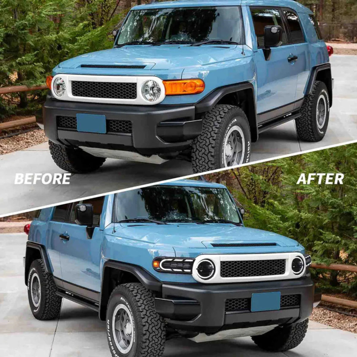 VLAND LED Headlights For 2006-2022 Toyota Fj Cruiser XJ10
