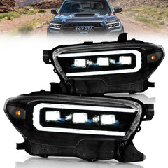 VLAND LED Matrix Projector Headlights For 2016-2023 Toyota Tacoma Canada