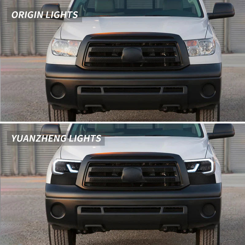 VLAND LED Headlights For  2007-2013 Toyota Tundra & 2008-2020 Sequoia