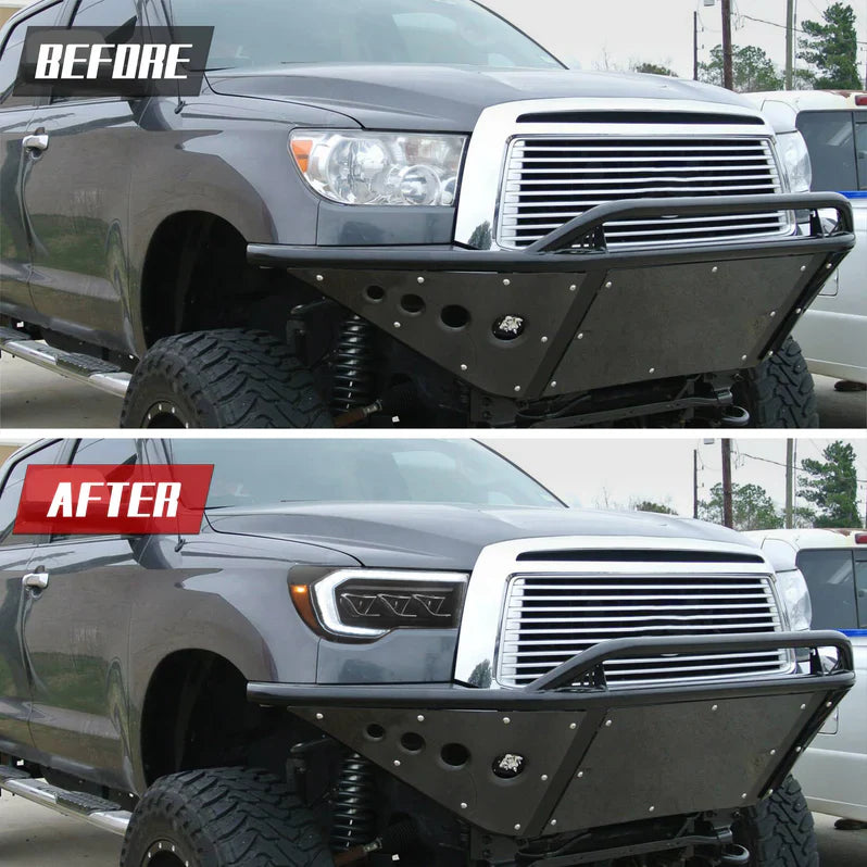 VLAND LED Matrix Headlights For 2007-2013 Toyota Tundra & 2008-2020 Toyota Sequoia