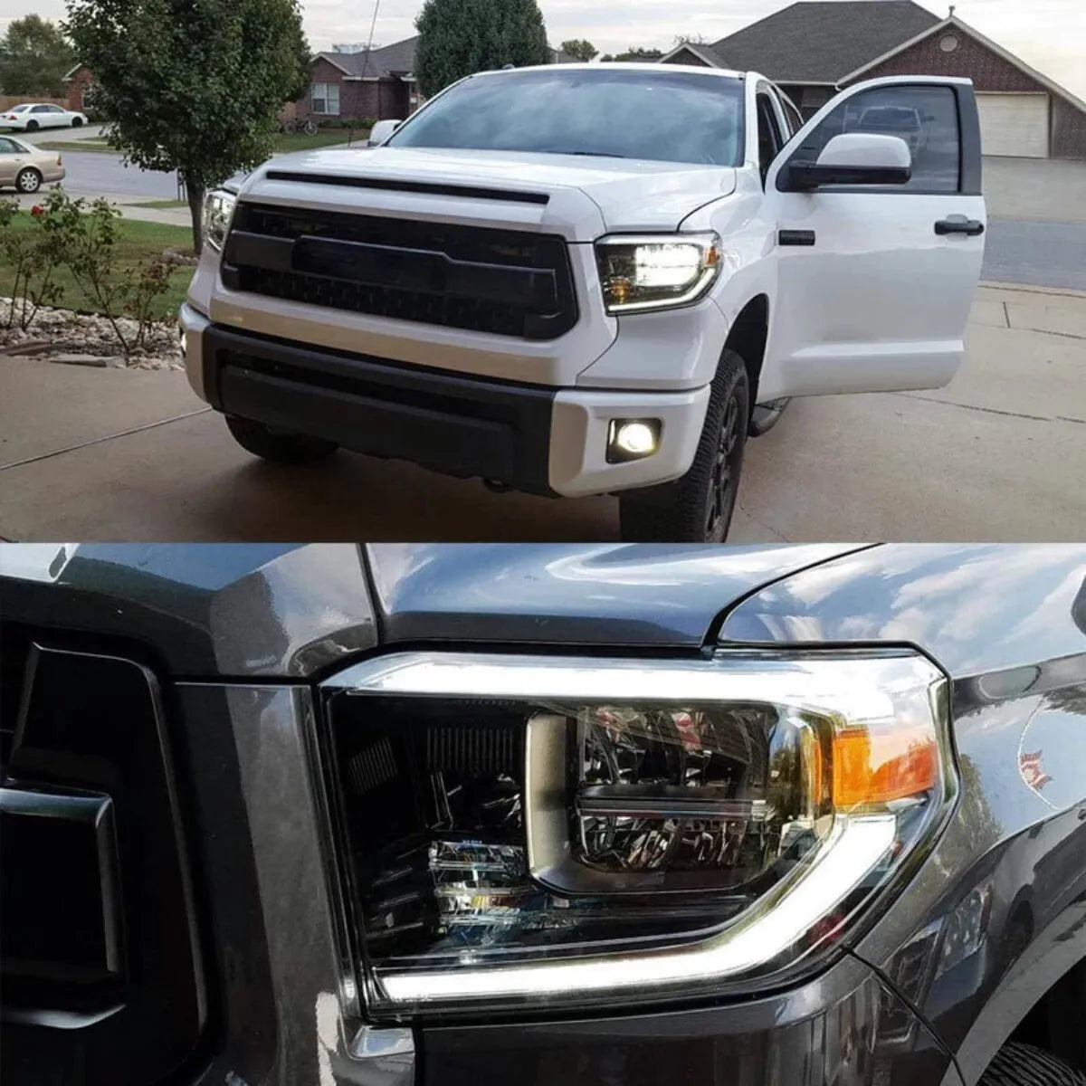 VLAND LED Headlights for 2014-2021 Toyota Tundra Canada