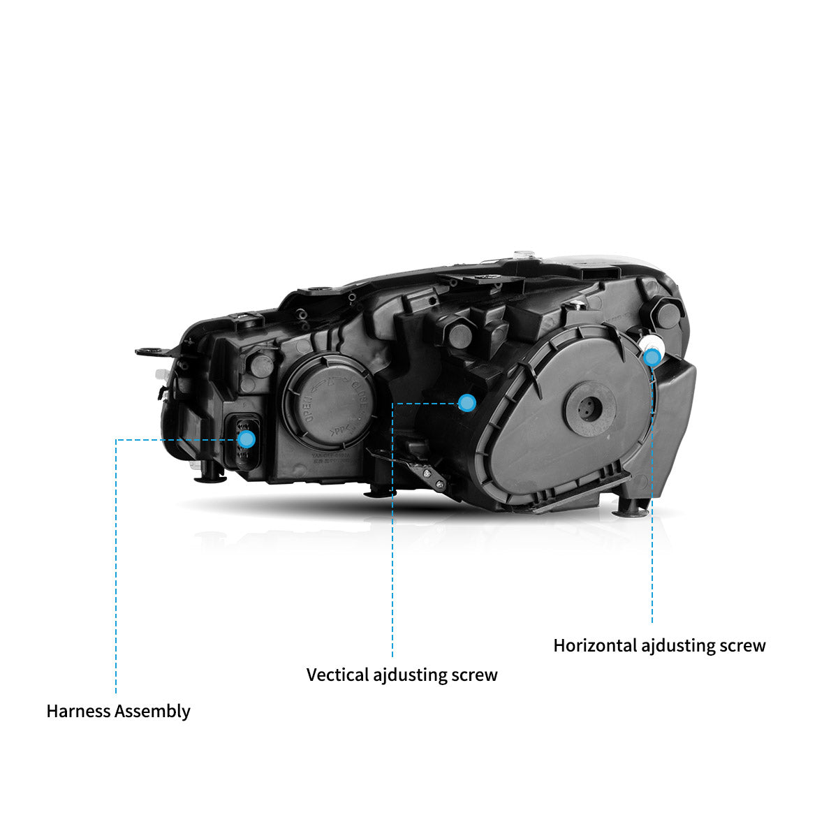 VLAND LED Headlights For 2009-2014 Volkswagen Golf 6 MK6 Canada