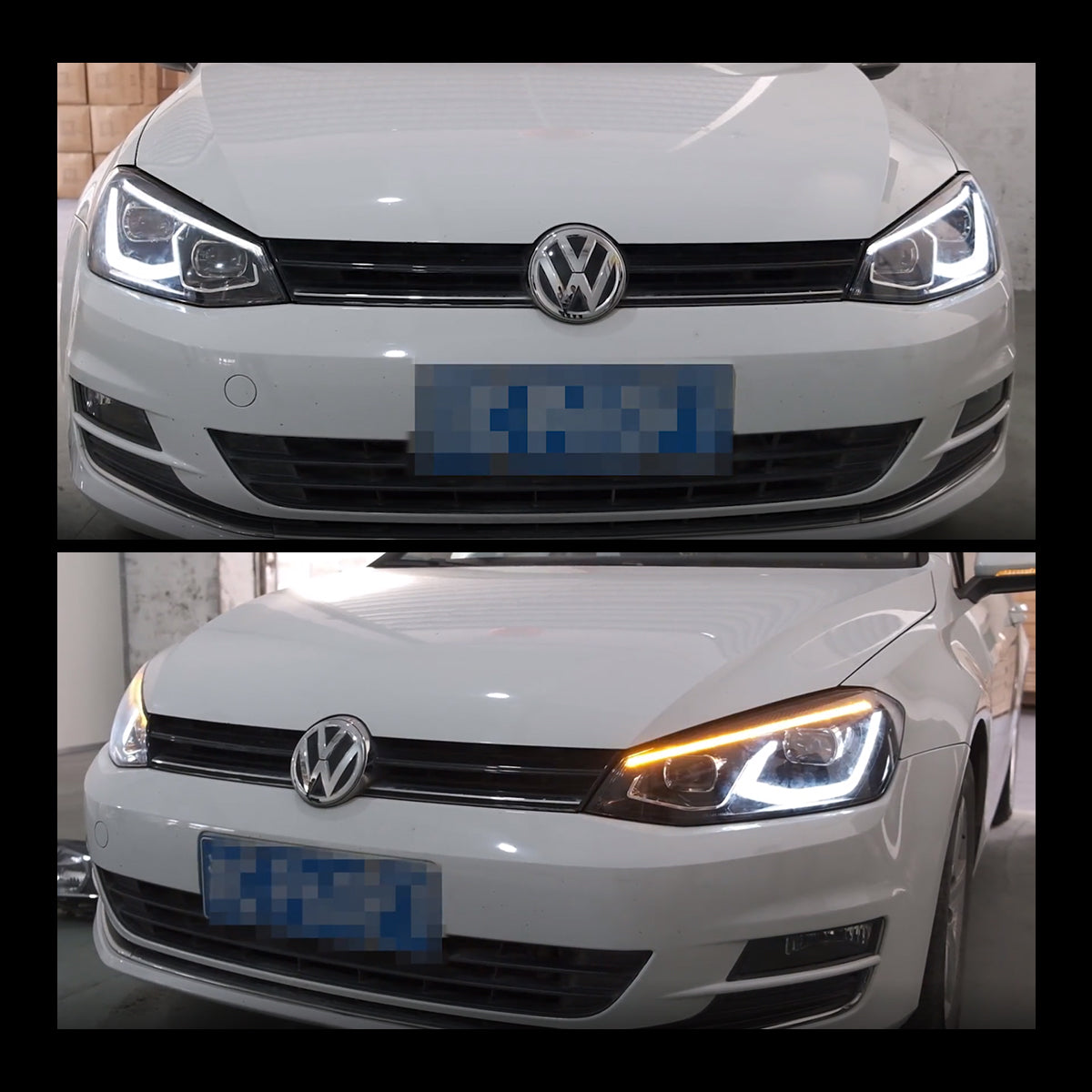 VLAND LED Headlights for 2015-2017 Volkswagen Golf 7 / MK7