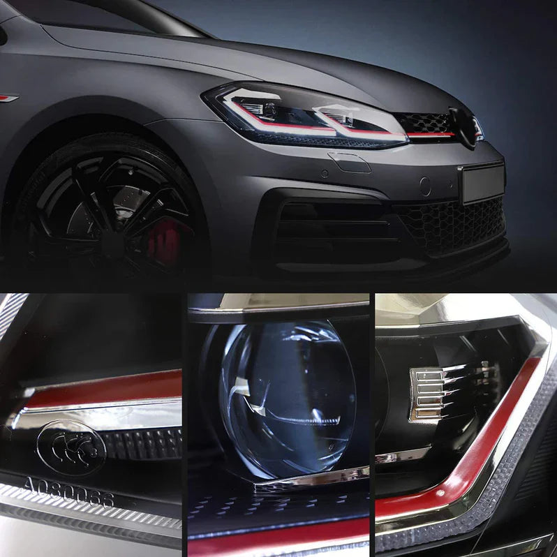 VLAND Full LED Headlights for 2015-2017 Volkswagen Golf MK7 Canada