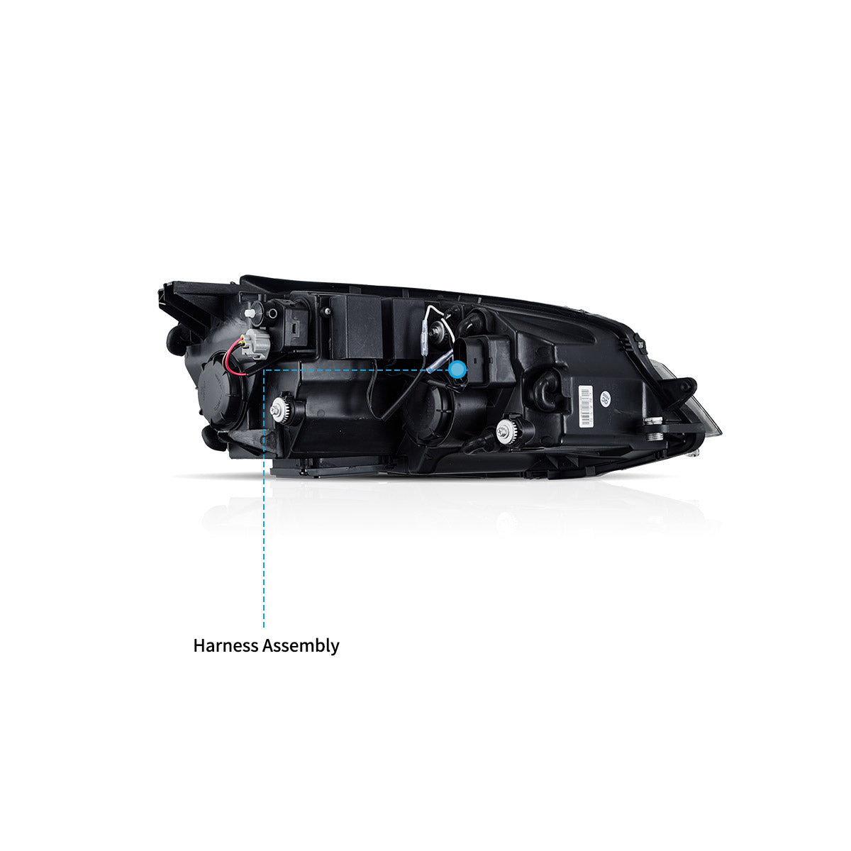 VLAND Full LED Headlights for 2015-2017 Volkswagen Golf MK7 Canada