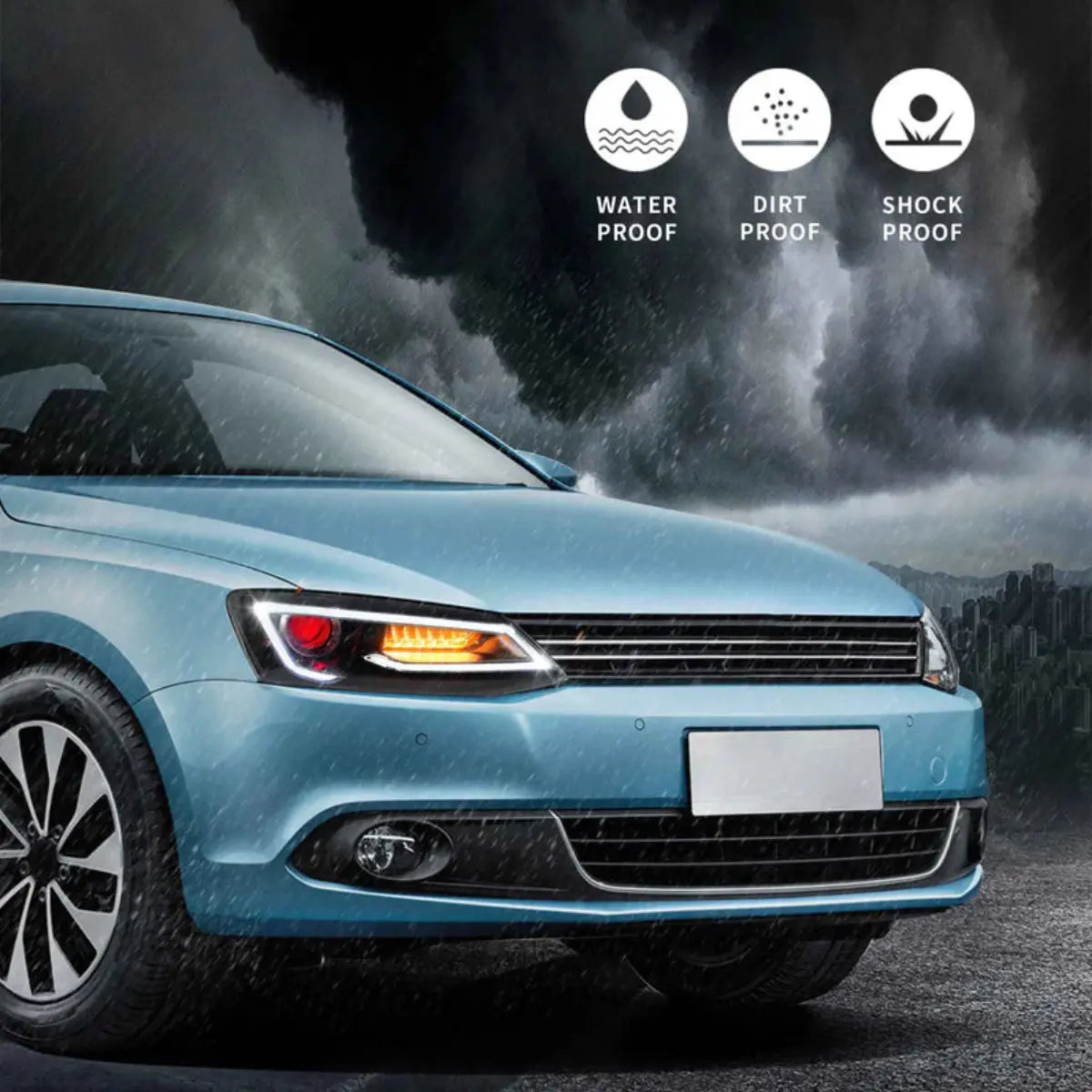 VLAND Headlights For 2012-2018 Volkswagen Jetta/Sagitar MK6 Canada