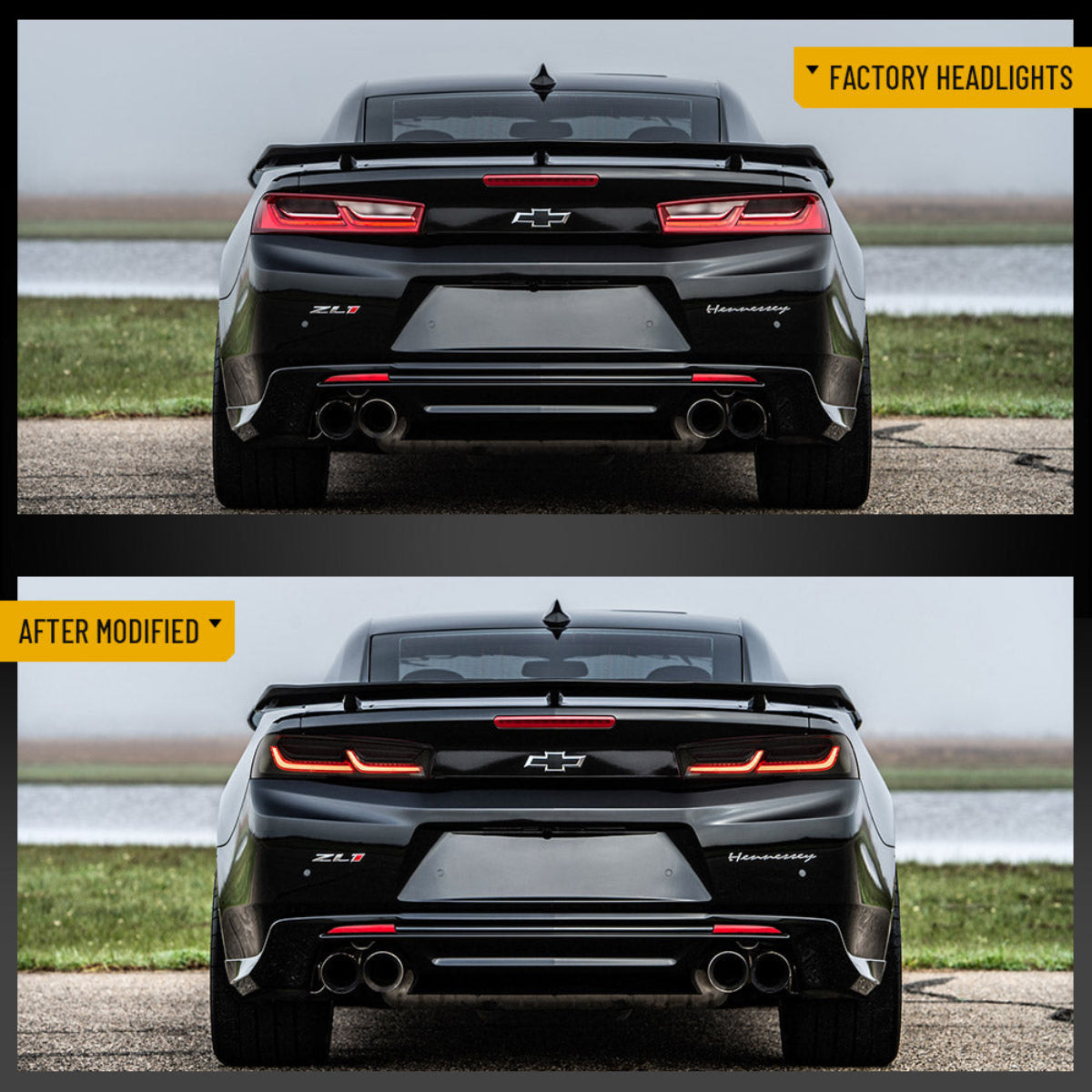 VLAND LED Tail Lights For 2016-2018 Chevrolet Camaro Chevy Canada