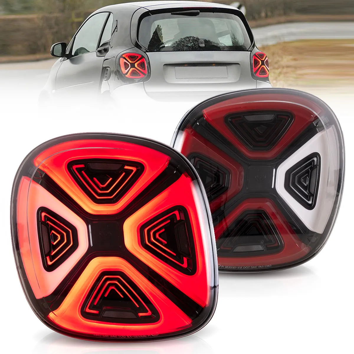 VLAND LED Tail Lights For 2015-2020 Benz Smart Fortwo/Forfour C453/A453/W453 Canada