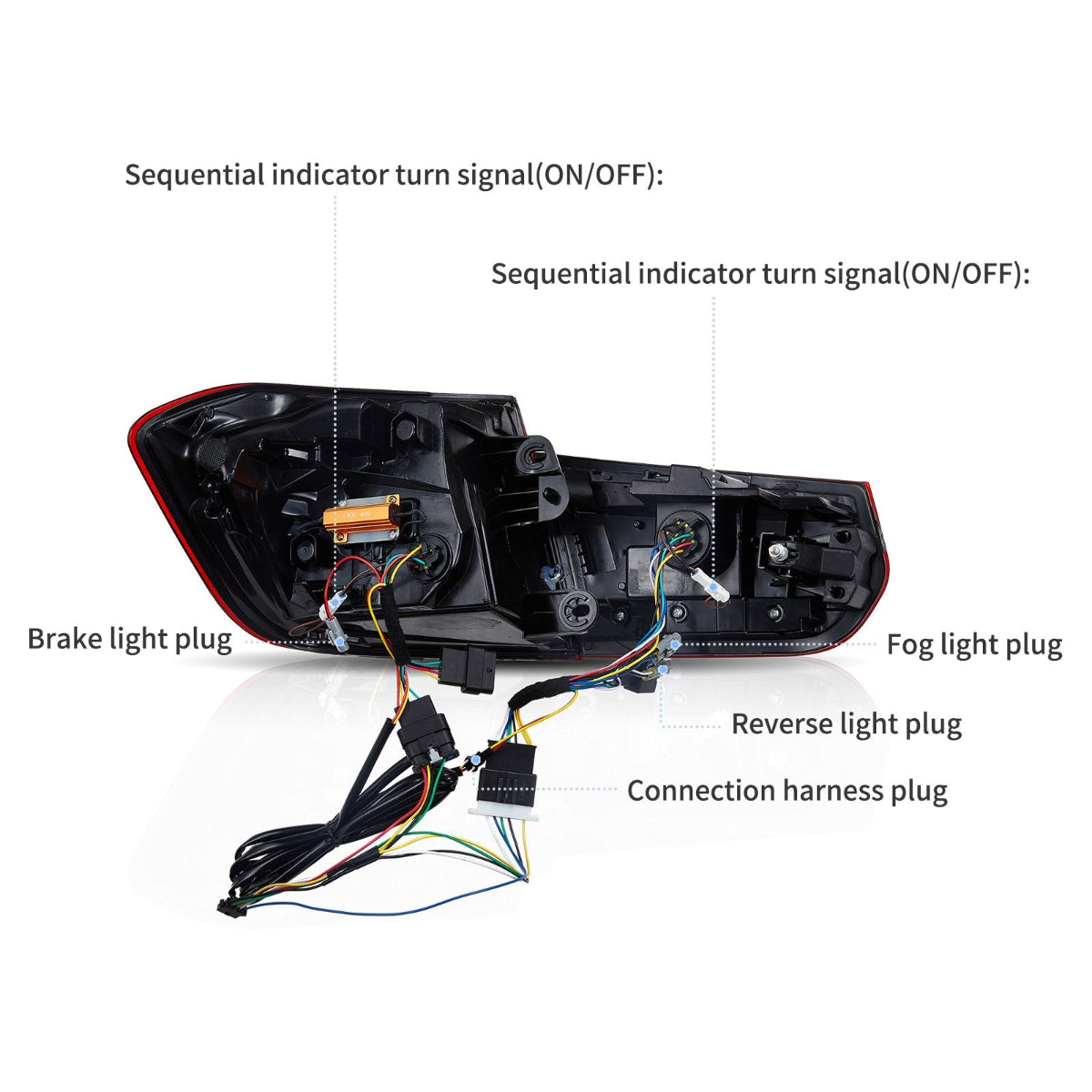VLAND LED Taillights For 2012-2019 BMW 3 Series F30 F35 M3 F80 Laser Style Canada