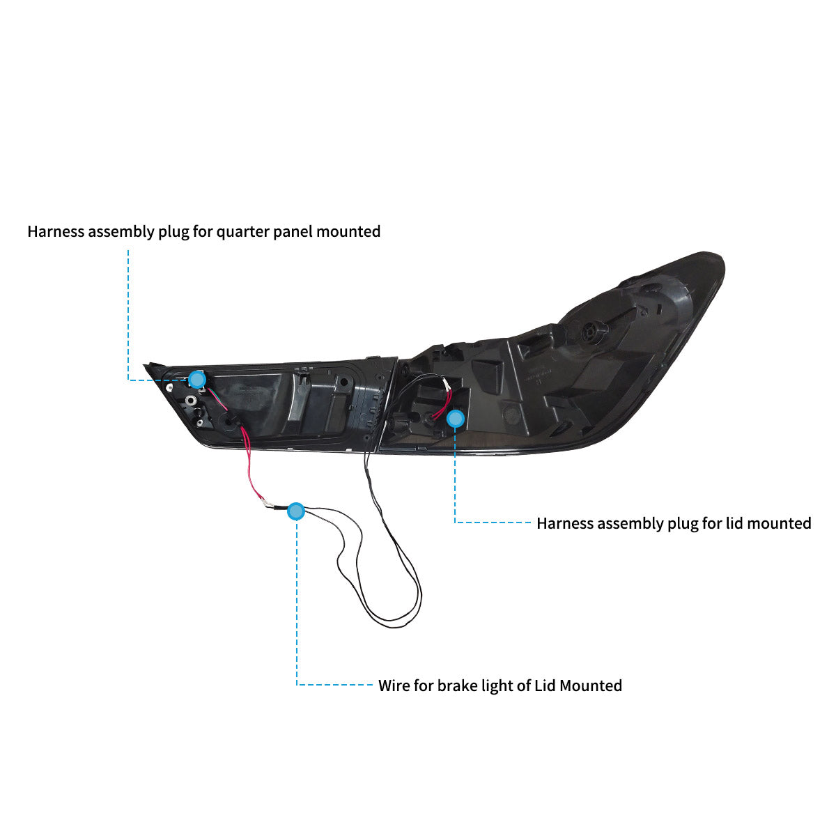 VLAND OLED Tail Lights For 2020-2024 BMW 3-Series G20/G28/G80 Canada