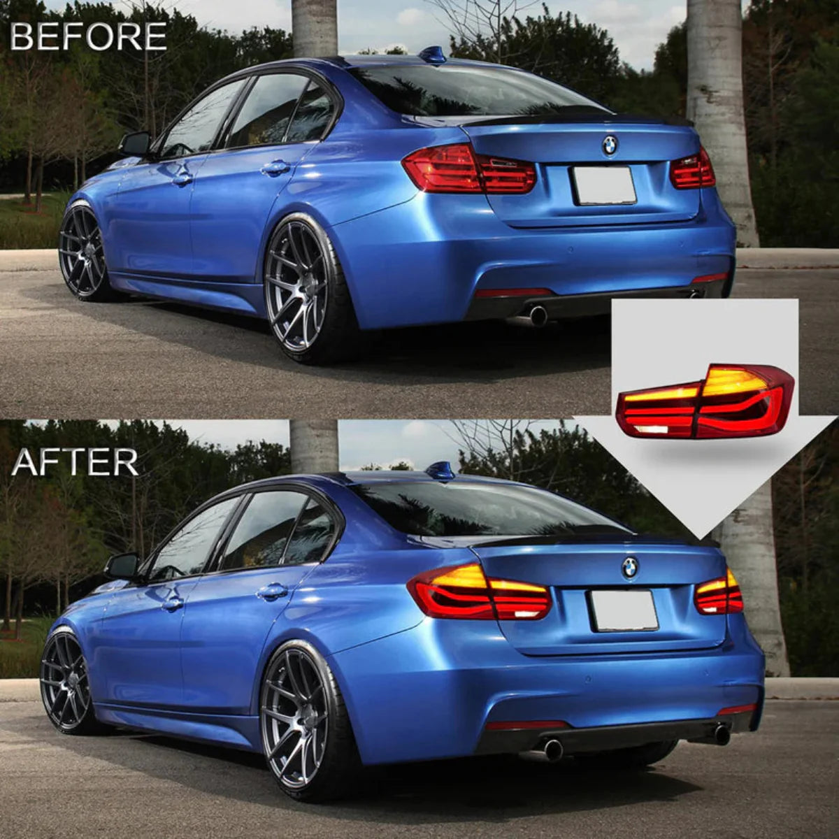 VLAND LED Tail Lights For 2012-2019 BMW 3 Series F30 F80 F35 Canada