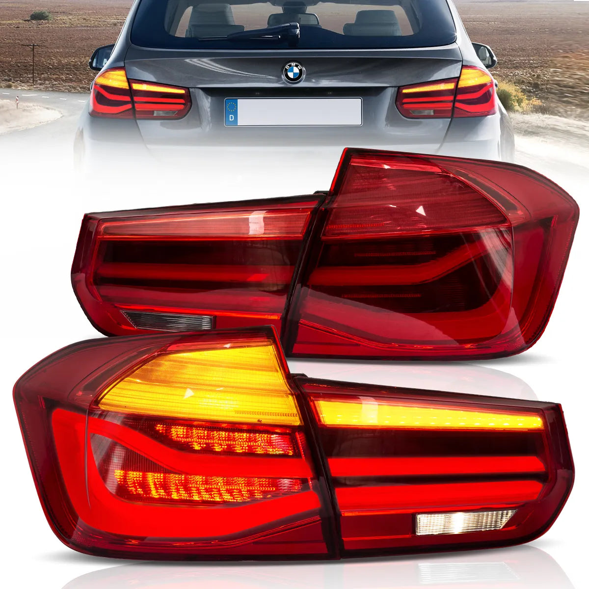 VLAND LED Tail Lights For 2012-2019 BMW 3 Series F30 F80 F35 Canada