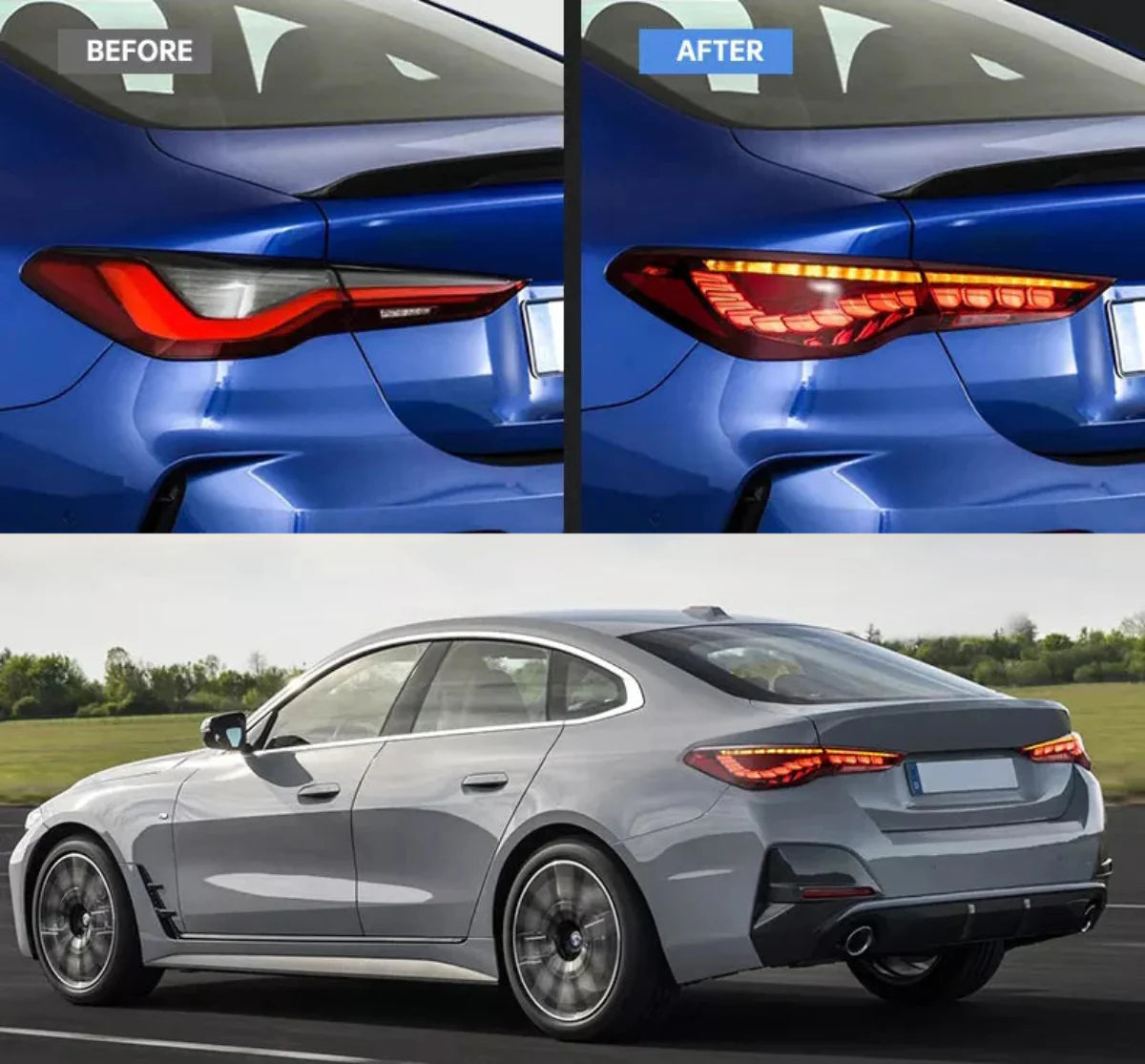 VLAND OLED Taillights For 2021-2024 Bmw 4 Series M4 G22/G23/G26/G82/G83 Canada