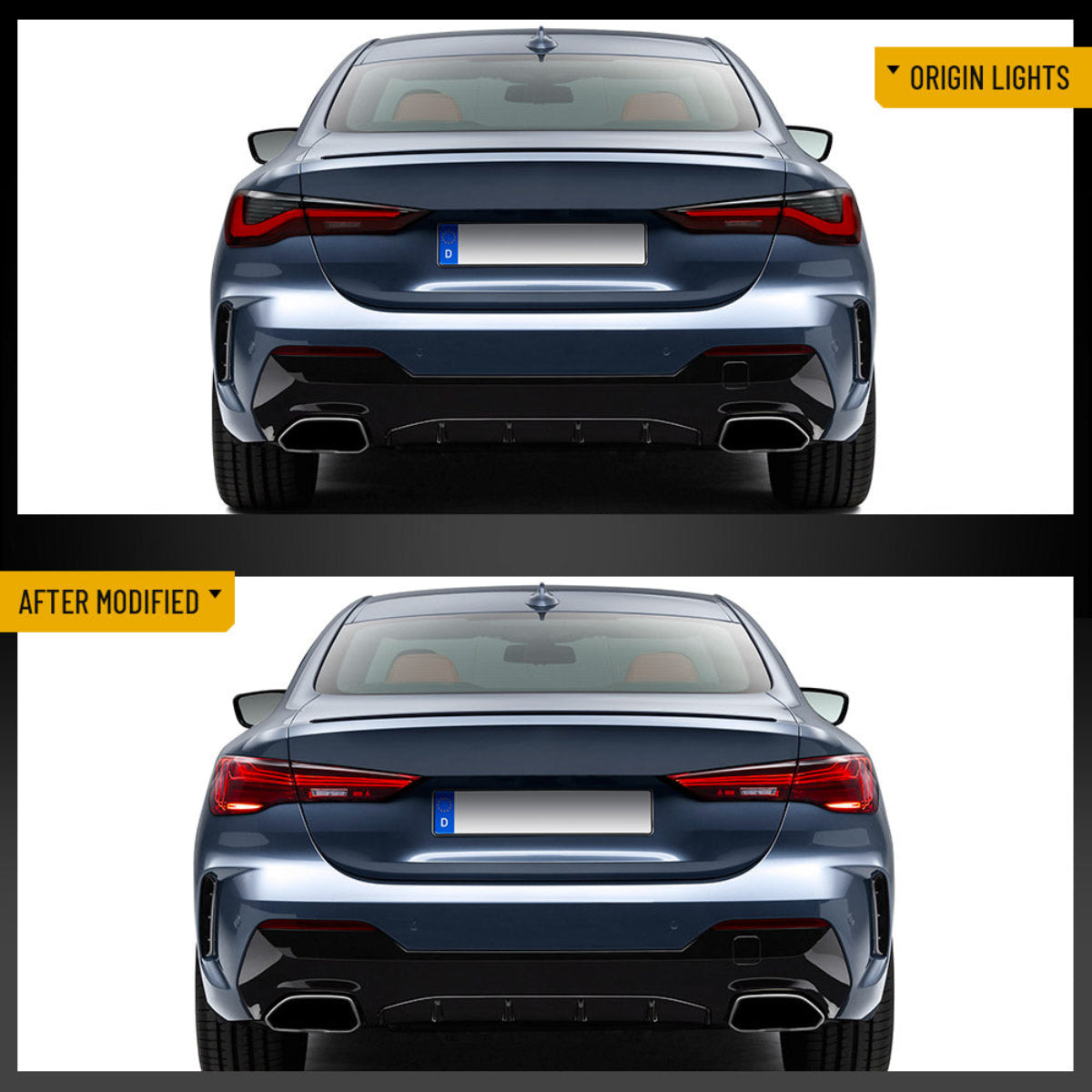 VLAND LED Taillights CSL Style For 2021-2024 BMW 4-Series M4 G22/G23/G26/G82/G83 Canada