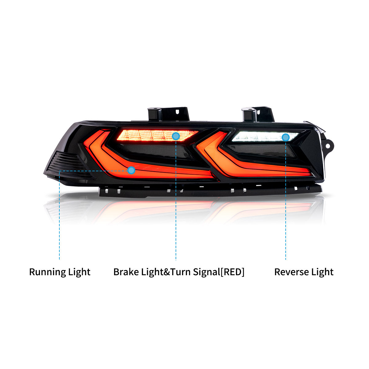 VLAND LED Taillights For 2014 2015 Chevrolet Camaro Canada