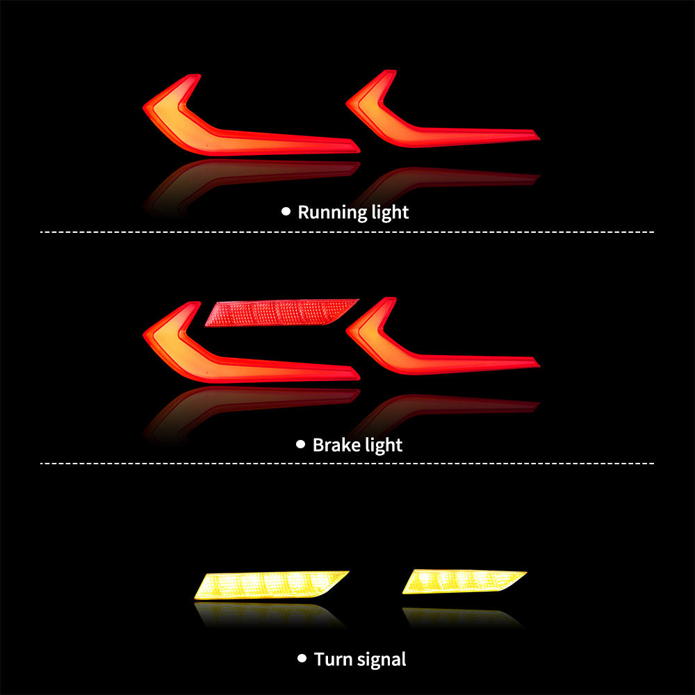 VLAND LED Taillights For 2014–2019 Chevrolet Corvette C7 Canada