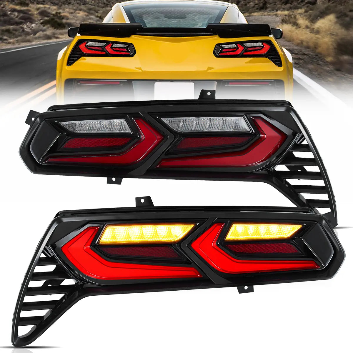 VLAND LED Taillights For 2014–2019 Chevrolet Corvette C7 Canada