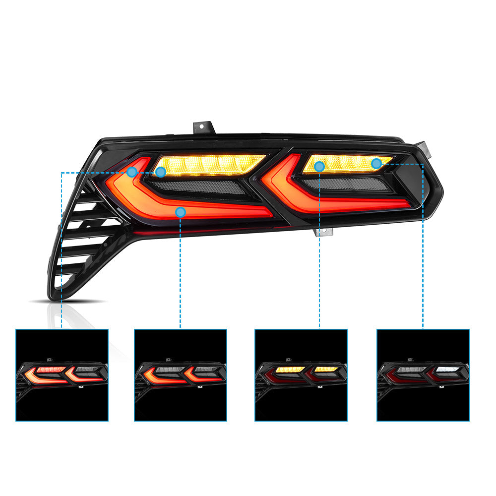 VLAND LED Taillights For 2014–2019 Chevrolet Corvette C7 Canada