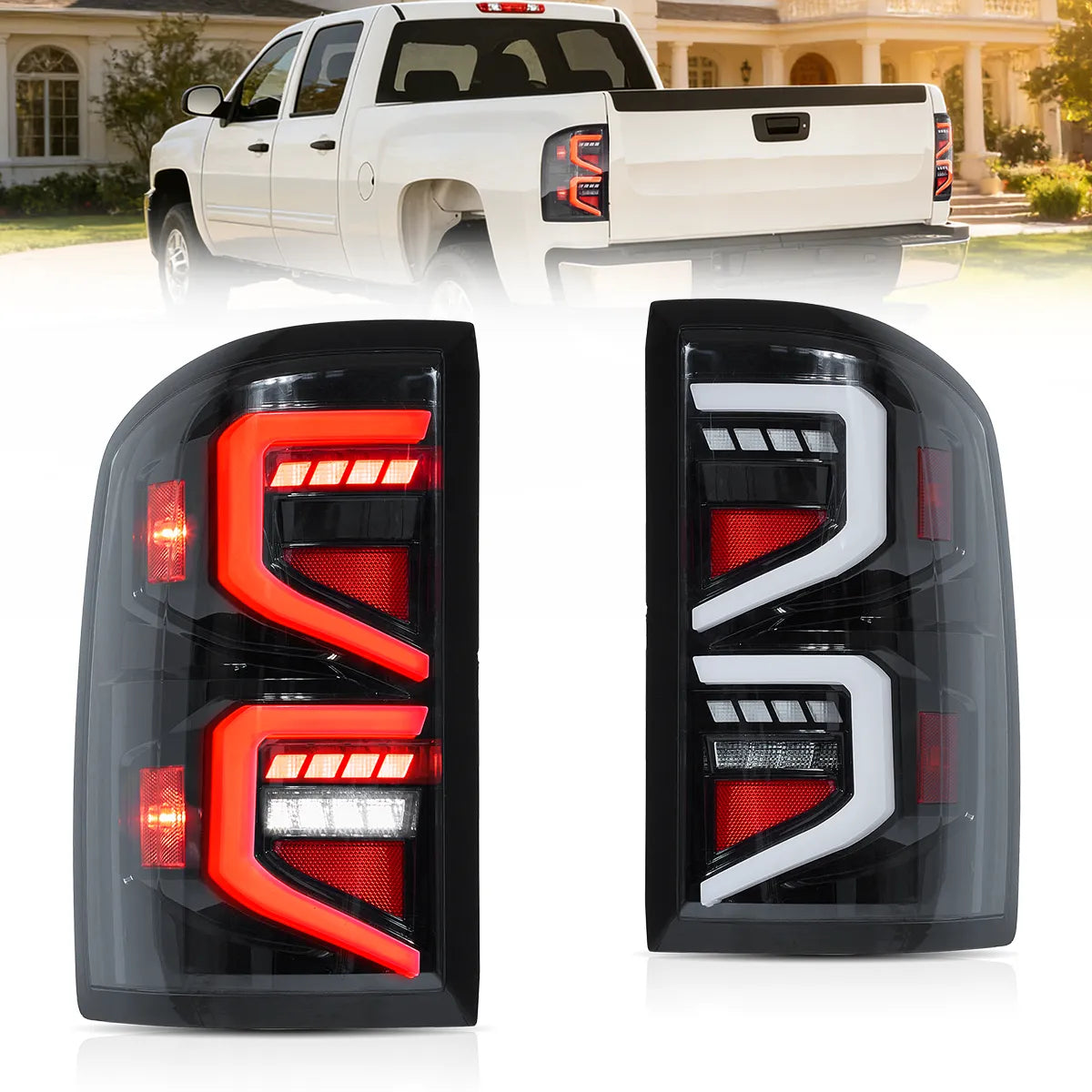 VLAND LED Tail lights For 2007-2013 Chevrolet Silverado 1500 2500HD 3500HD Canada