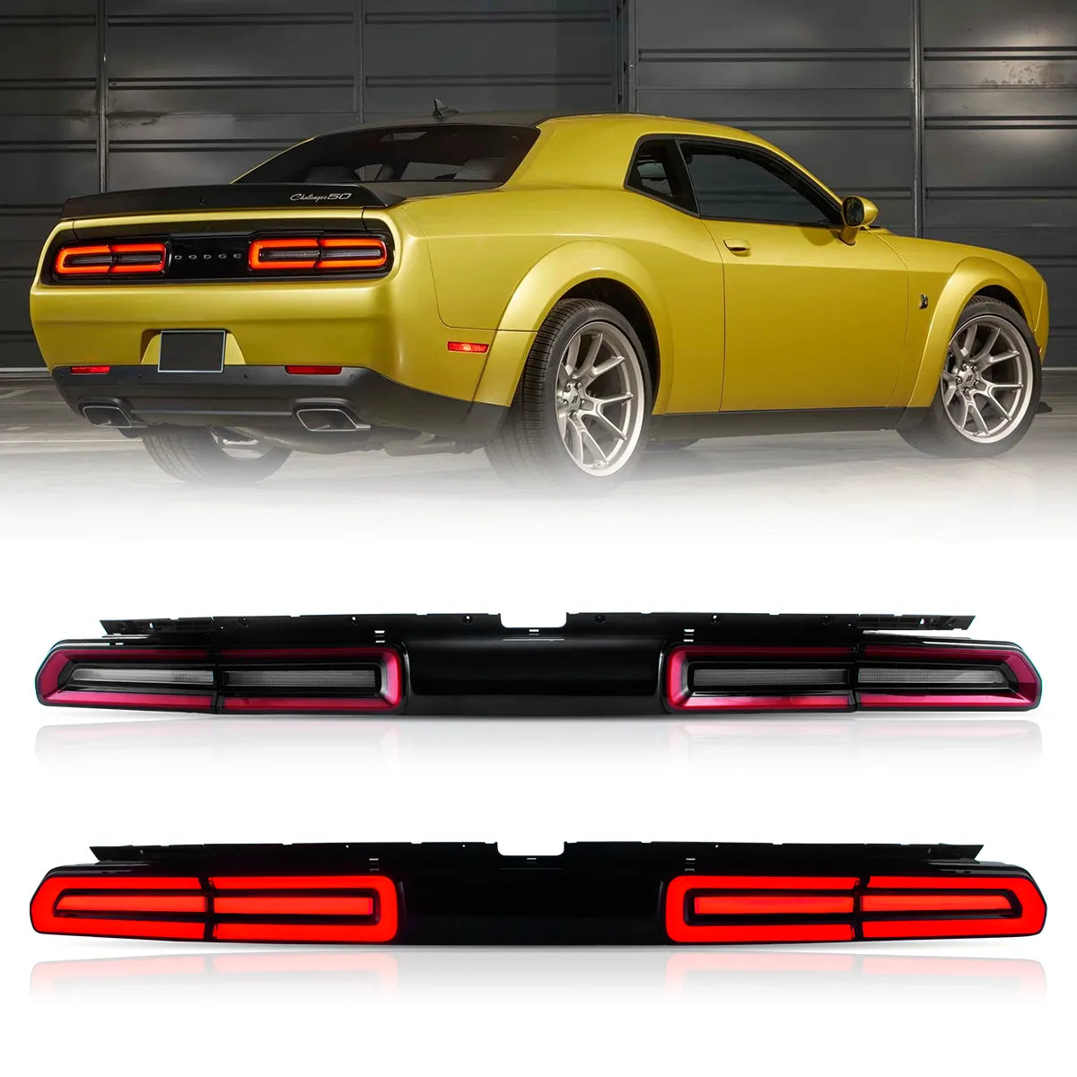 VLAND LED Tail Lights for Dodge Challenger 2008-2014 Canada
