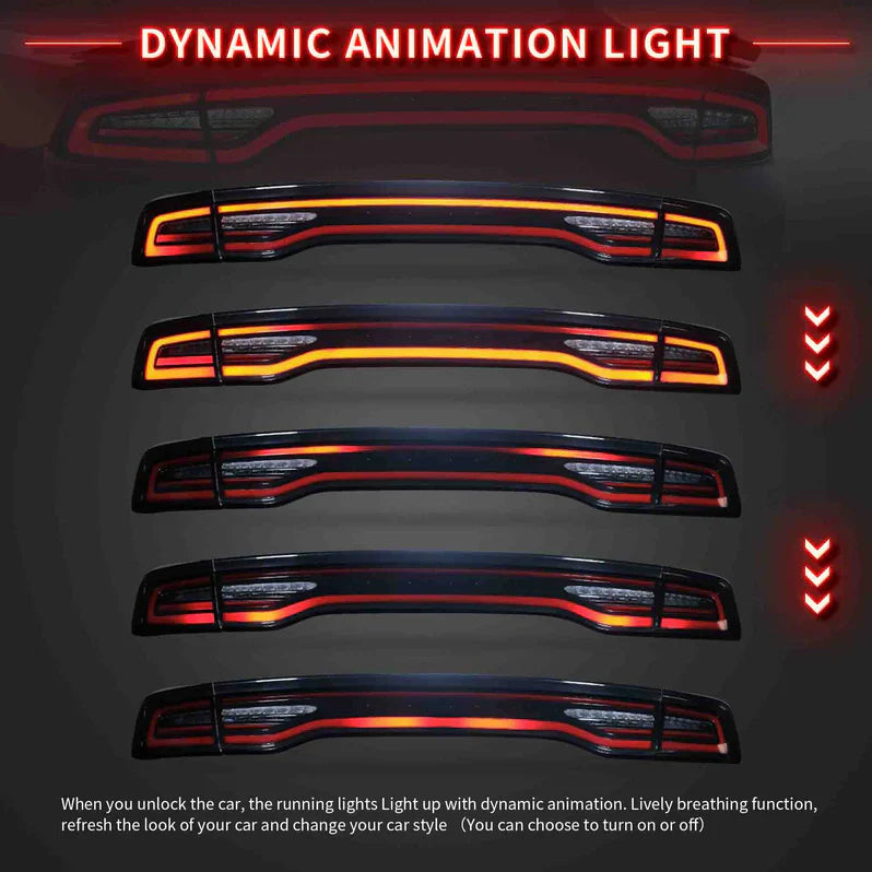 VLAND LED Taillights For 2011-2014 Dodge Charger Canada