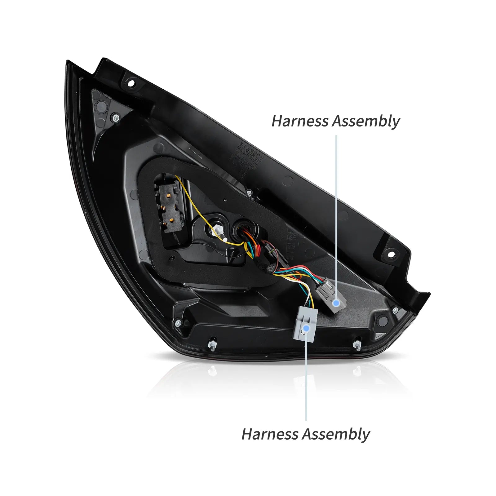 Vland LED taillights For 2009-2017 Ford Fiesta Hatchback/Van Canada