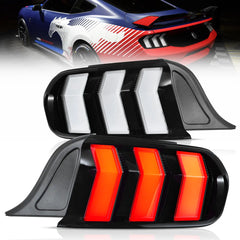 VLAND LED Taillights For 2015-2023 Ford Mustang S550 with 5 Modes turn signal Canada
