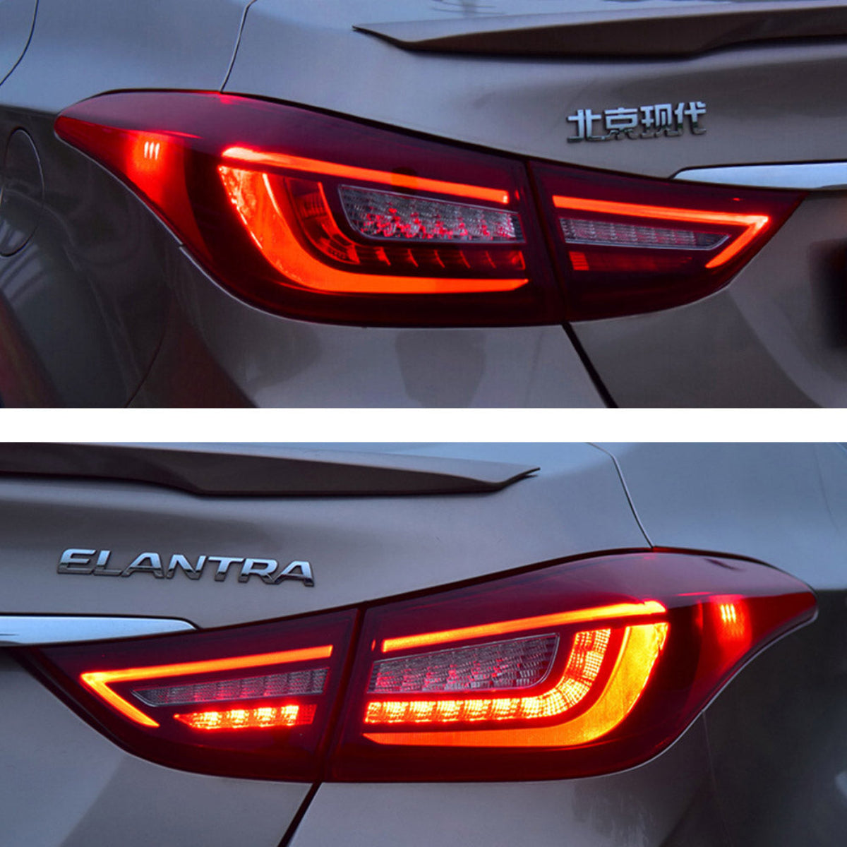 VLAND LED Tail Lights for 2011-2015 Hyundai Elantra Canada