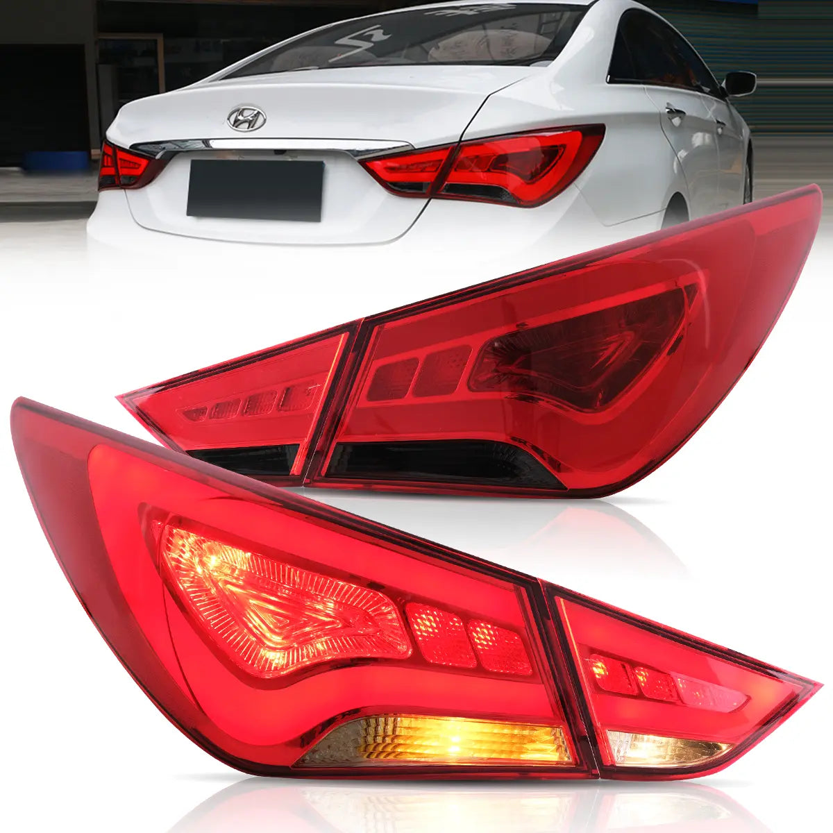 Vland LED Tail Lights for Hyundai Sonata 2011-2014 Canada