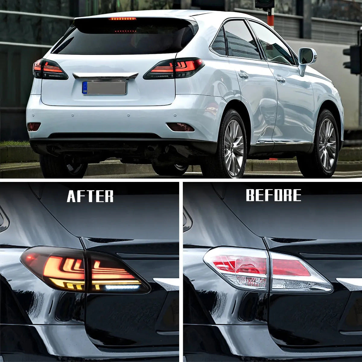 VLAND LED Taillights For 2010-2015 3rd gen. Lexus RX 350 400h 450h 450hL Canada