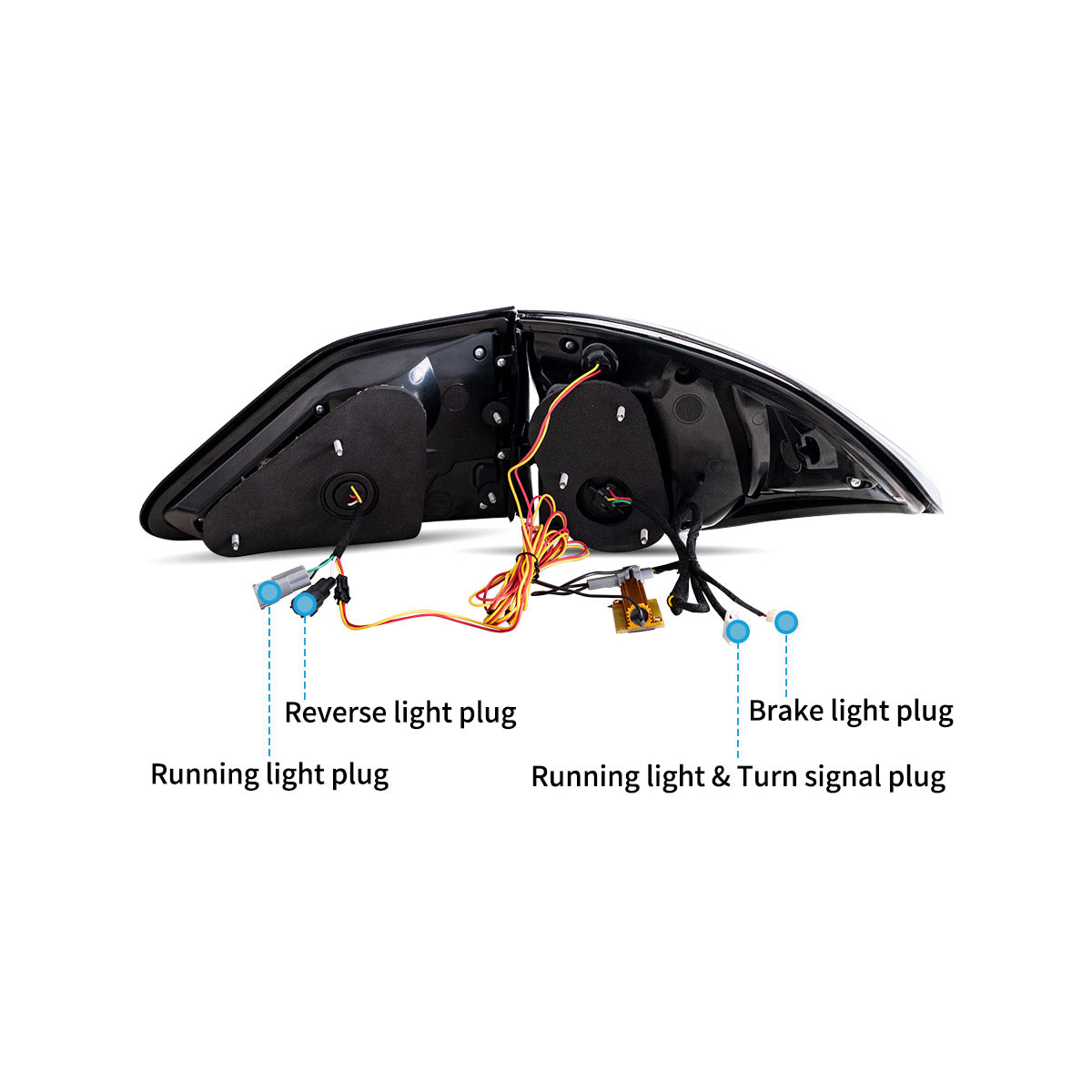 VLAND LED Taillights For 2010-2015 3rd gen. Lexus RX 350 400h 450h 450hL Canada
