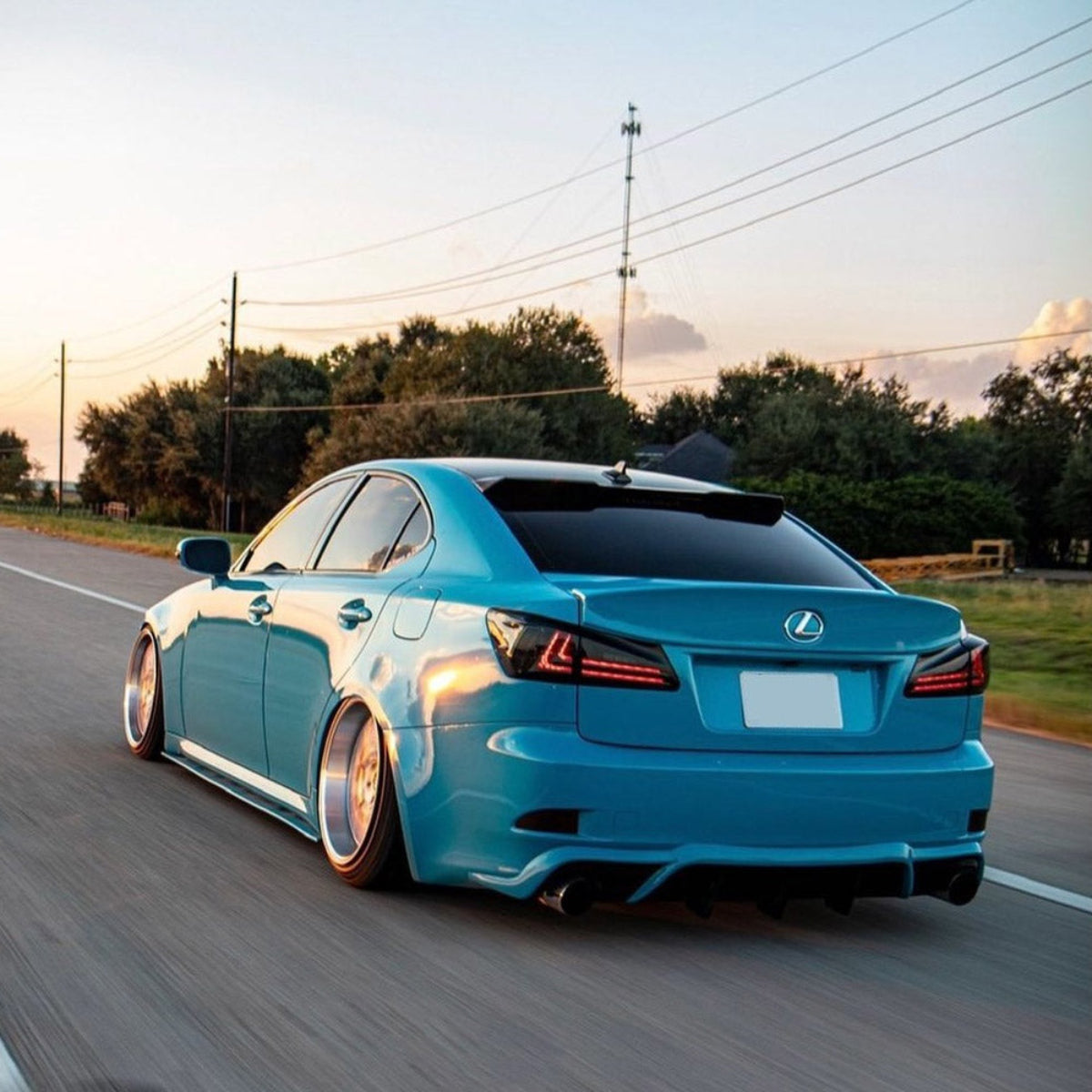 VLAND LED Tail Lights For 2006-2013 Lexus IS250 IS350 ISF IS200d IS220d(XE20) Canada